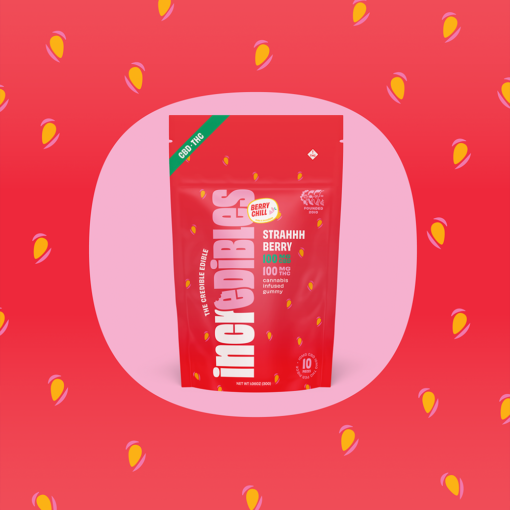 Strahhhberry + CBD Incredibles Gummies