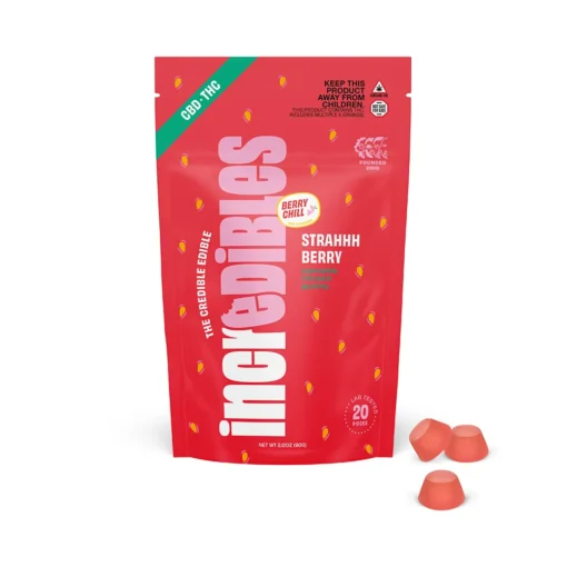 Strahhhberry + CBD Incredibles Gummies